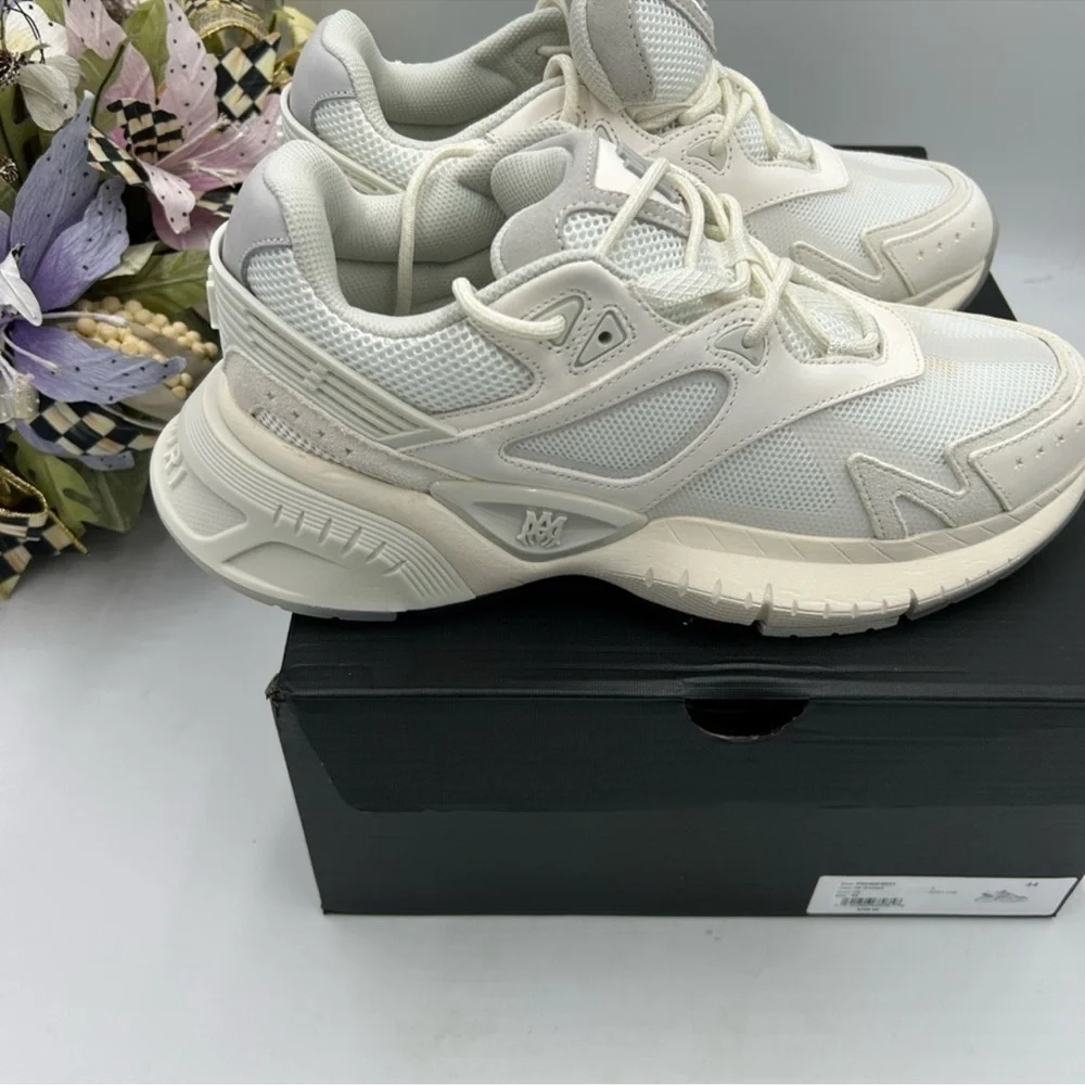 Men’s Gucci Amiri leather/mesh sneakers size 11